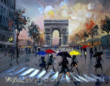 街並み Painting - カル ガジューム パリ 20